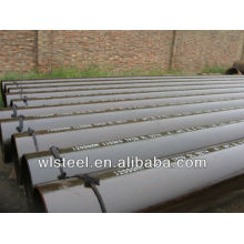 schedule 40 steel pipe price mill/ erw astm a53b a106b